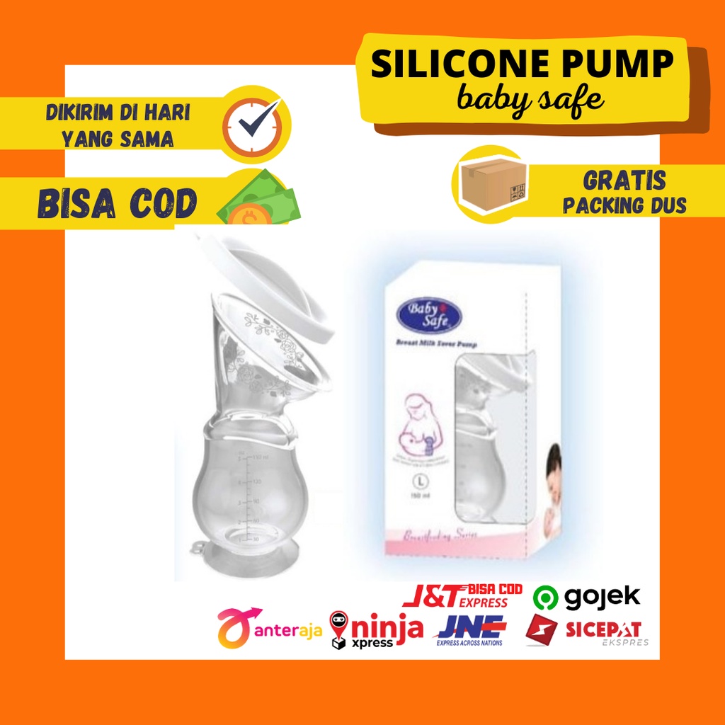 Baby Safe Silicone Pump / Silikon Breastpump Pompa ASI manual BPM02