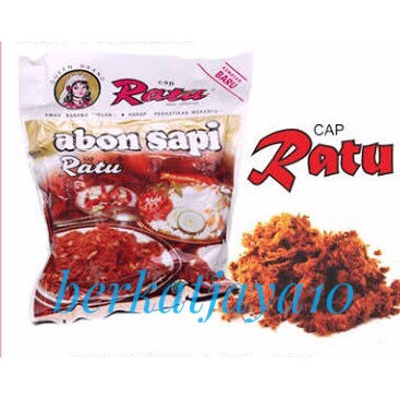 

ABON- MURAH ABON SAPI CAP RATU ASLI 90 GRAM -MAKANAN-KERING.