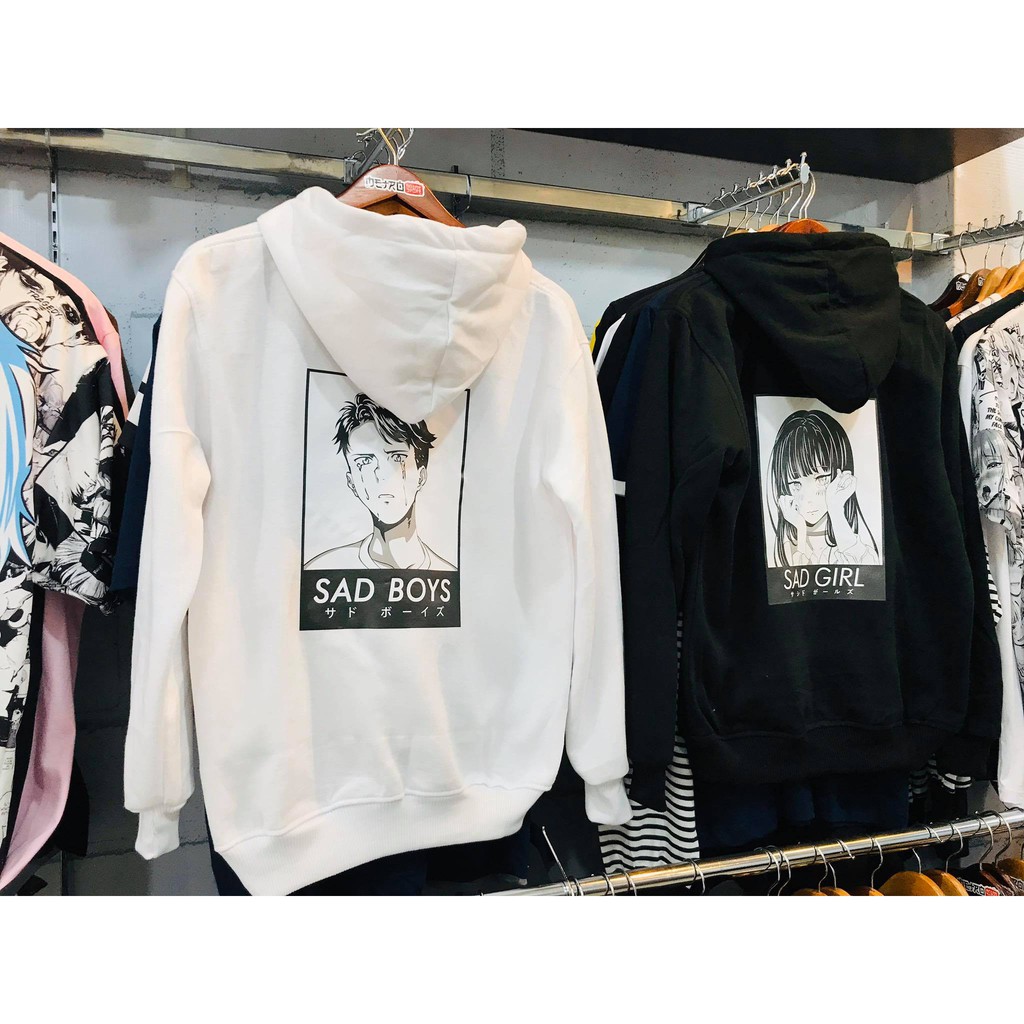 Sweater SAD BOY Black and White