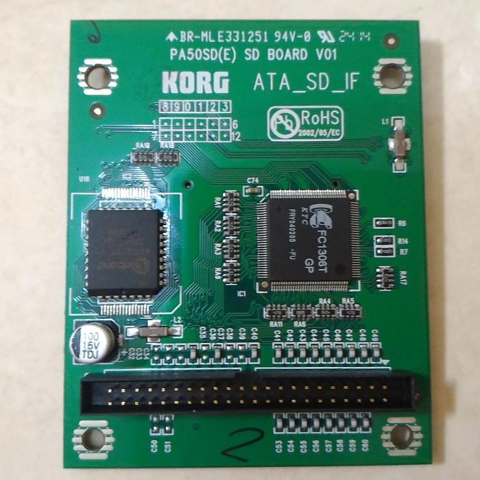 sd board korg pa50sd orisinil original korg part