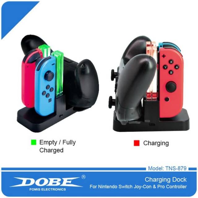 Nintendo Switch Dobe Charging Dock for Joycon and Pro Controller