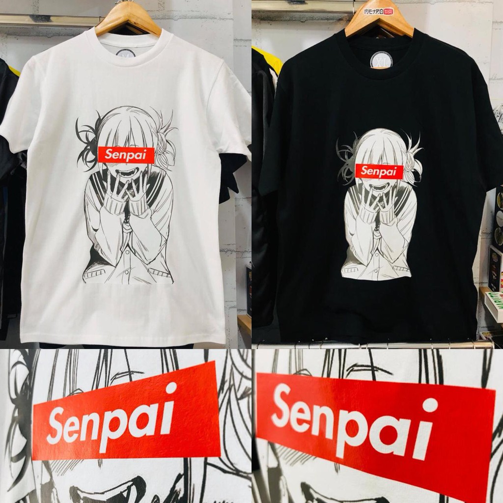 Kaos Himiko Toga Ahegao Lewd Senpai - Ada banyak warna!