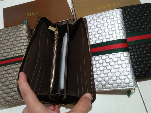 Dompet panjang resleting 60017 emboss G