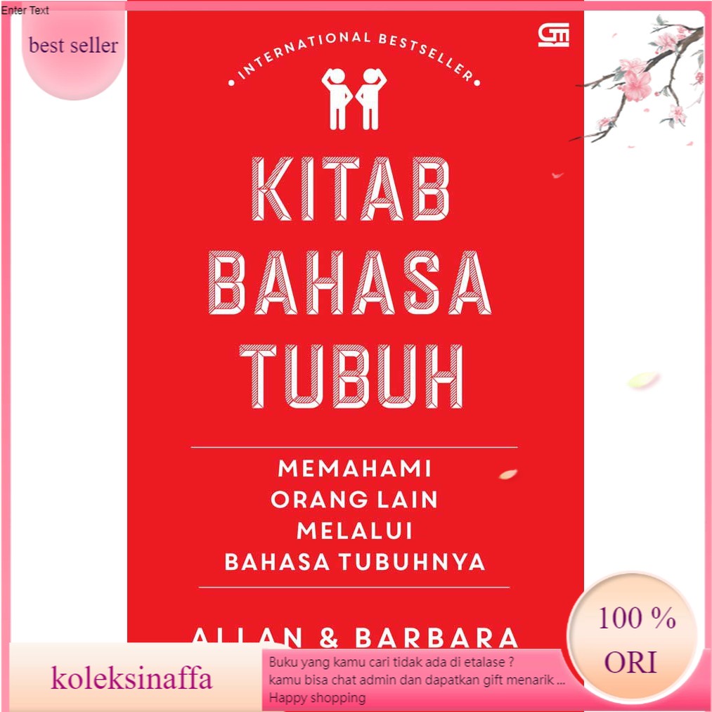 Buku pengembangan diri - Kitab Bahasa Tubuh: Memahami Orang Lain Melalui Bahasa Tubuhnya