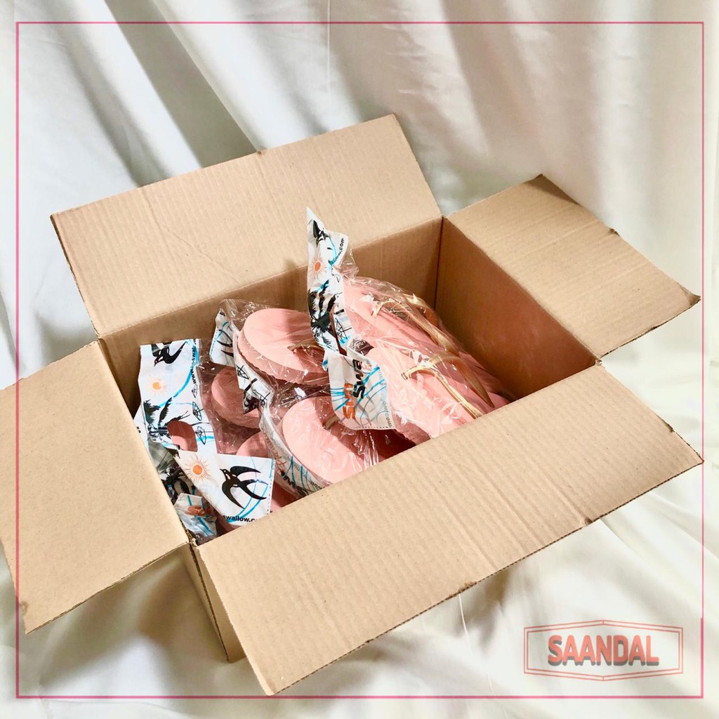 PAKET SANDAL Box 5 Sandal BOLEH CAMPUR MODEL