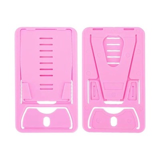 Stand Card Phone Holder Color SS Dudukan HP Lipat Universal Standing Docking Model Kartu Portable Foldable