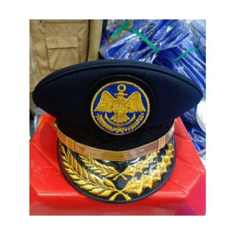 Topi Ped Pehubungan/Topi Dishub Gol 4C-4d terbaru