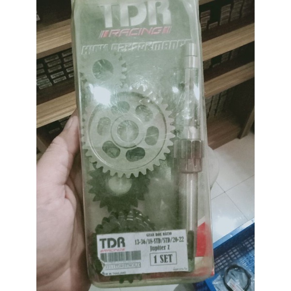 GEAR RATIO BOX RASIO TDR ORIGINAL JUPITER Z 13-36/18-STD/STD/20-22 ORIGINAL