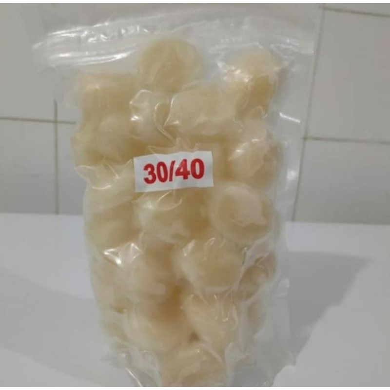 

scallop 30/40 import 500 gram