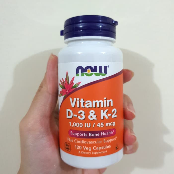 Jual now vitamin d3 k2 vit d3 k2 vitamin d vit d vitamin k vit k 1000iu
