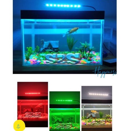 LAMPU AQUARIM Aquascape Soliter Cupang Aquarium Jepit Usb Lampu Aquarium Murah