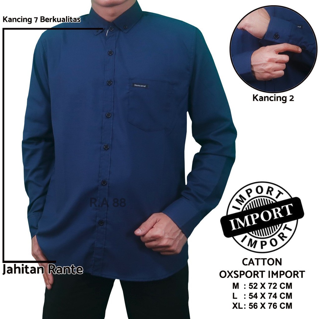 kameja pria kameja formal kameja panjang polos