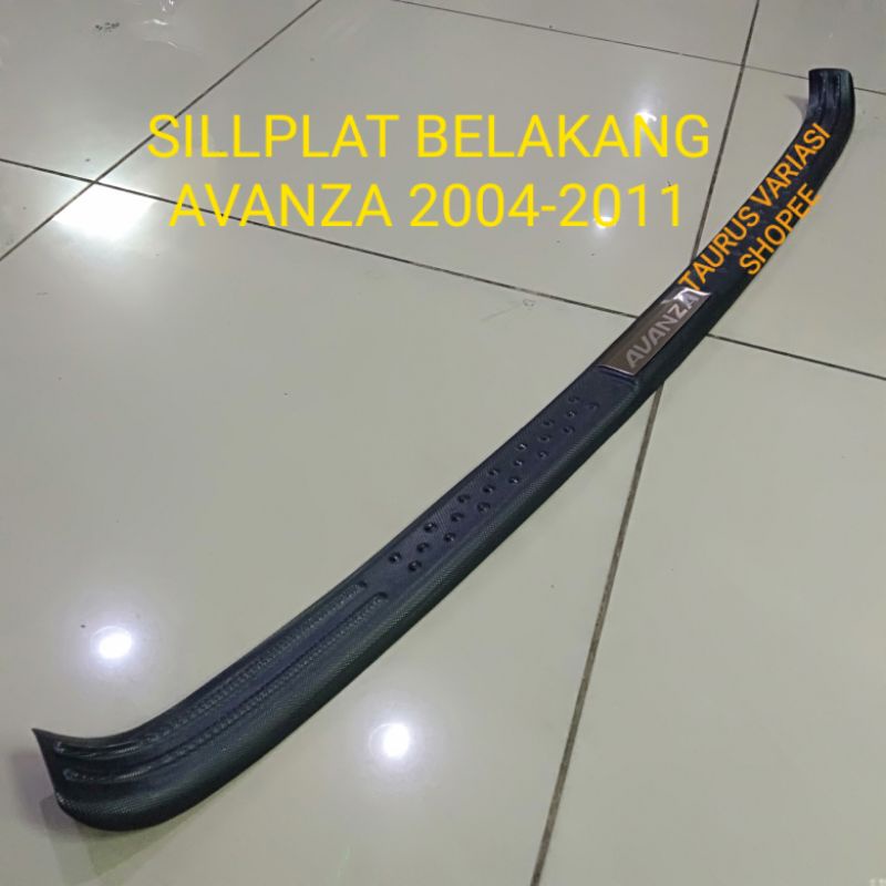 SILLPLATE SILL PLATE SEALPLATE BELAKANG TOYOTA AVANZA 2004/2005/2006/2007/2008/2009/2010/2011 model