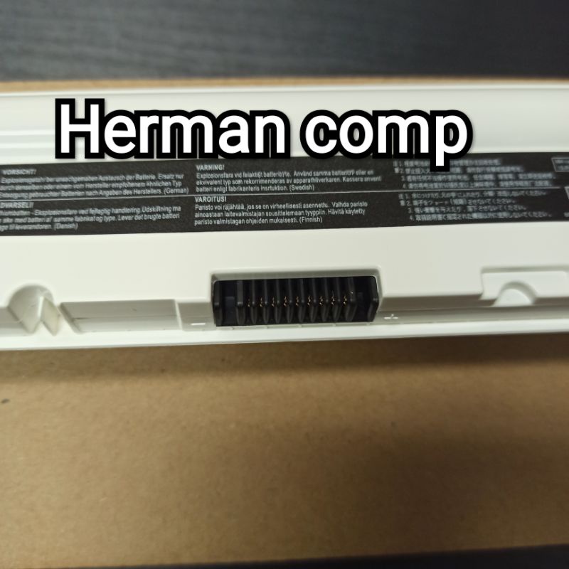 Original Baterai Asus Eee PC 1025 1025C 1025CE 1225 1225B 1225C A31-1025 A32-1025 WHITE