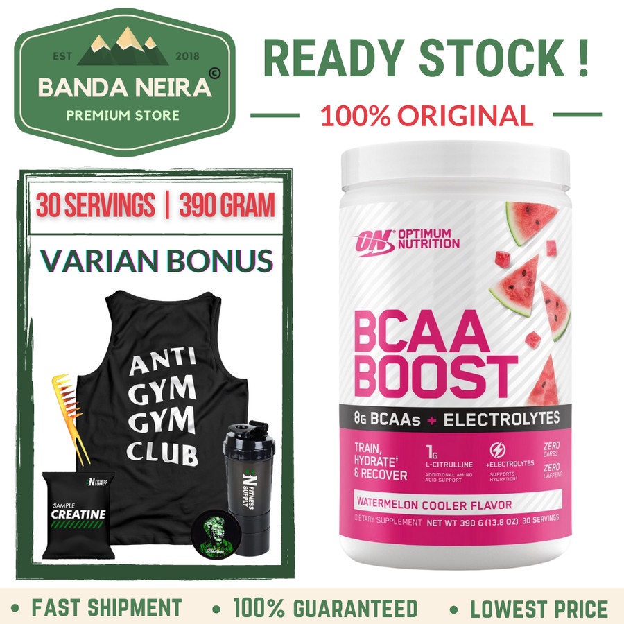 ON OPTIMUM NUTRITION BCAA BOOST | 30 SAJIAN | 390 GR