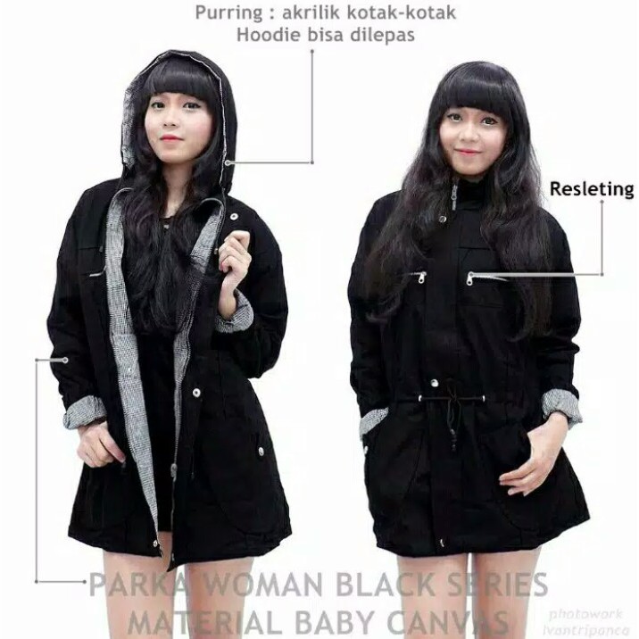 JAKET PARKA WANITA / PARKA WANITA / JAKET PARKA / PARKA CEWEK