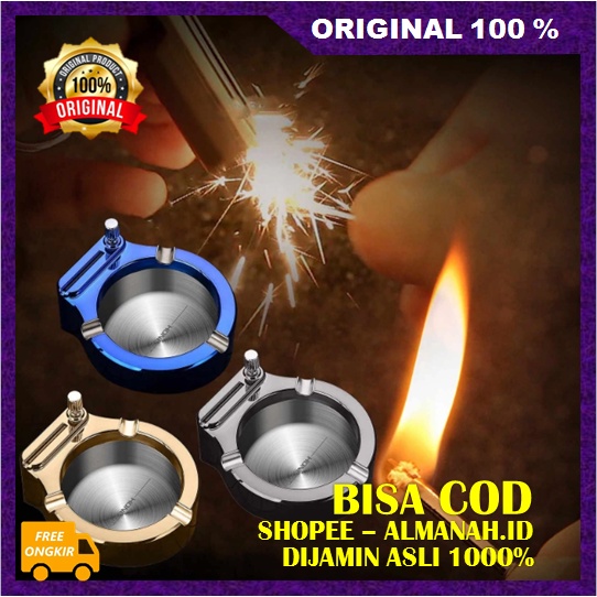 [BISA COD] Asbak Korek Premium Asbak Unik Asbak Elektrik ASLI
