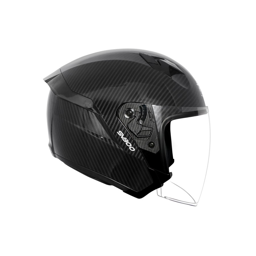 RSV SV300 SOLID | CARBON GLOSSY | SV300 DOUBLE VISOR
