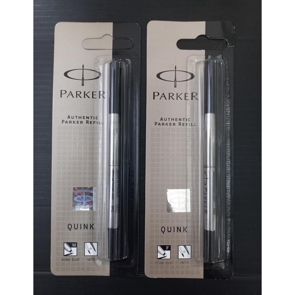 

Refill PARKER ROLLER BALL F dan M Black Original / Refill Ballpoint Parker Hitam