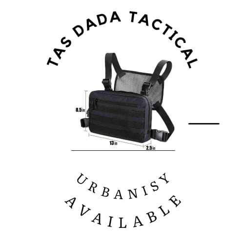 Chest Bag Rig Tas Dada Pria  Selempang Anti Tactical Terbaru | Tas Slempang Bahu - tas dada pria  Terbaru | Tas wanita selempang pria