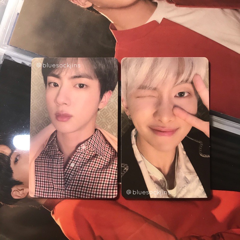 BUNDLE BTS Jin Namjoon RM Photocard Persona 3 PC