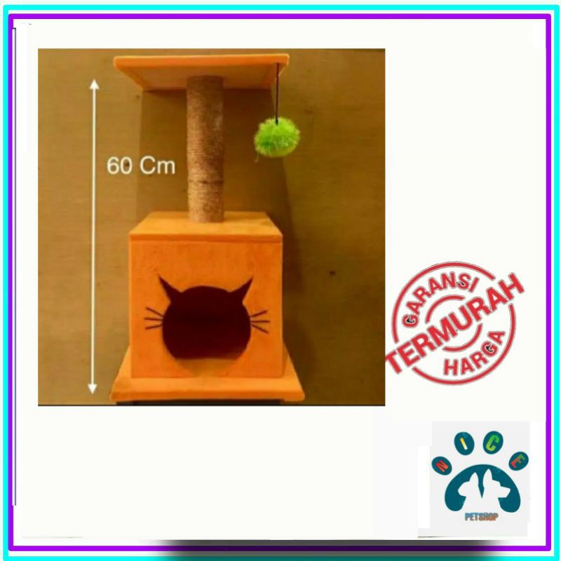 Carakaran Kucing / Cakaran Kucing Pet Toy Cat Street Home Cat