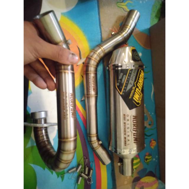 KNALPOT KLX 150 - KNALPOT CRF 150 - KNALPOT WR 155 - KNALPOT NORIFUMI - KNALPOT TIGER TRAIL