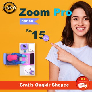 Sewa akun Zoom Meeting Pro Harian 100 Peserta free ongkir Legal Resmi