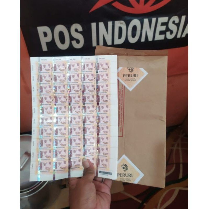 

Materai 10.000 Asli