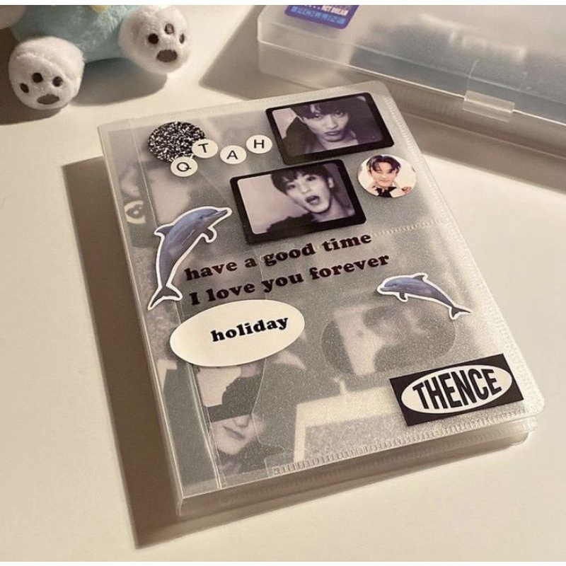 

binder diary book deco