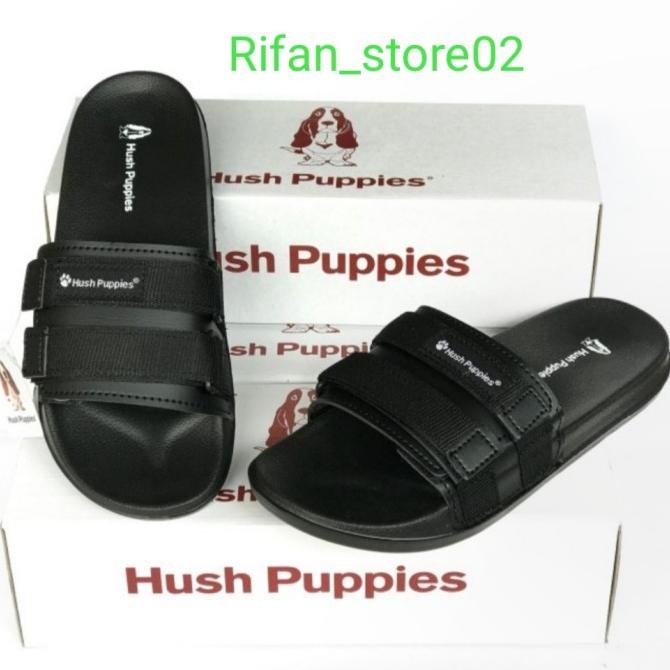 BIG SALE sandal hush puppies double strap webbing sandal pria wanita