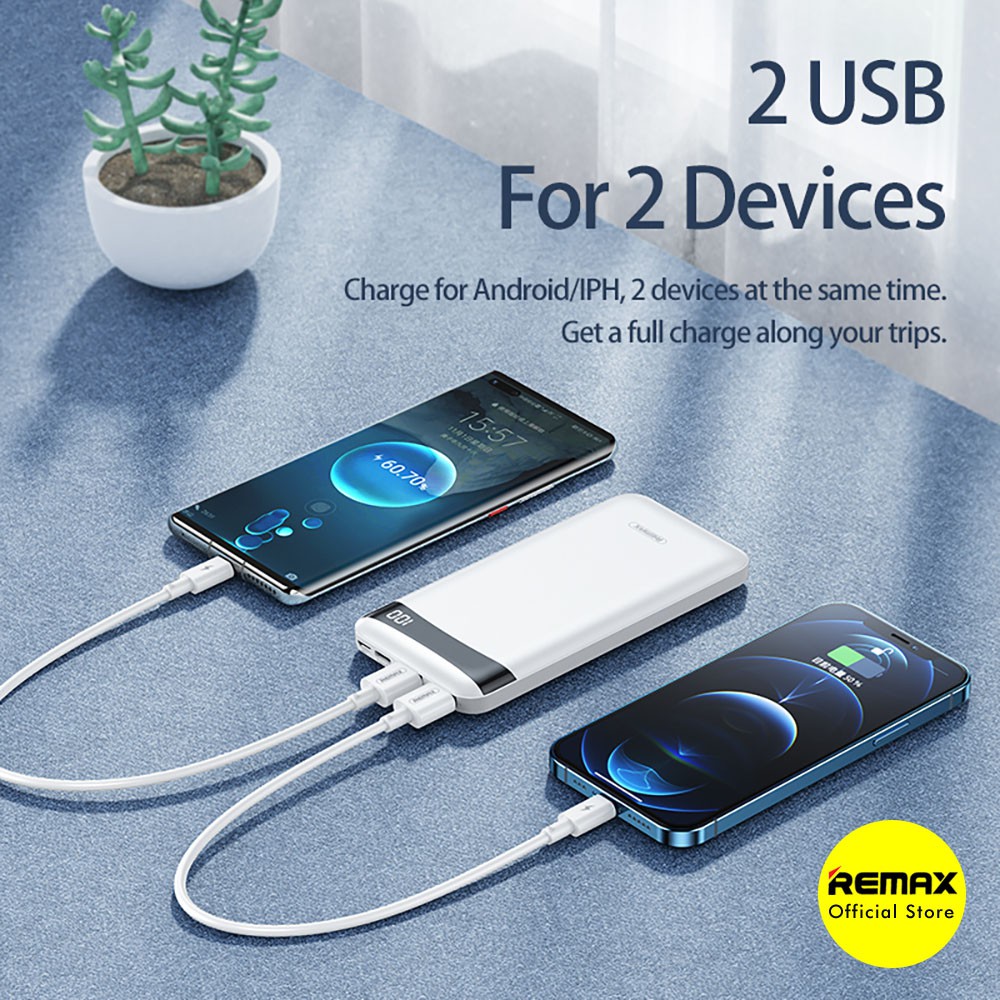 REMAX Green Powerbank 20000mAh 2in1 Output RPP-259