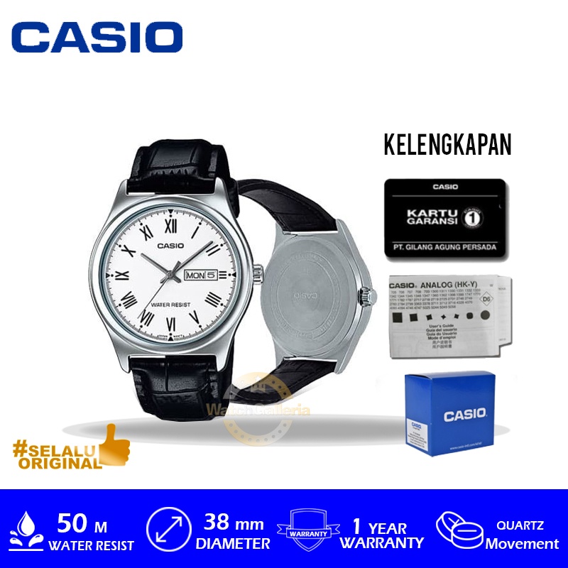 CasioGeneal Analog Man MTP-V006L-7BUDF/MTP-V006L-7BUDF/MTP-V006L