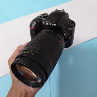 kamera NIKON D3300 dan lensa tamron paket zoom -Mulus Like New