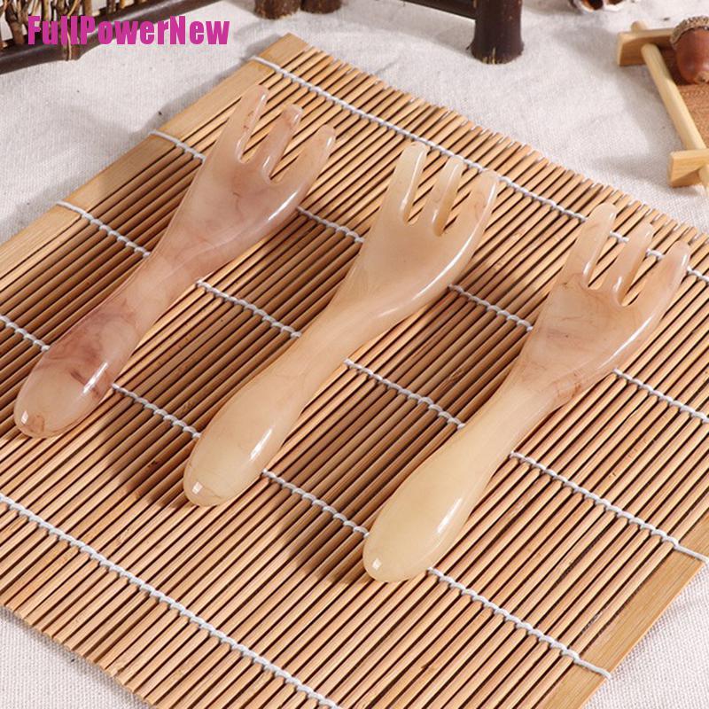 (Full) 1pc Sisir Gua Sha Bahan Resin Untuk Pijat Kulit Kepala