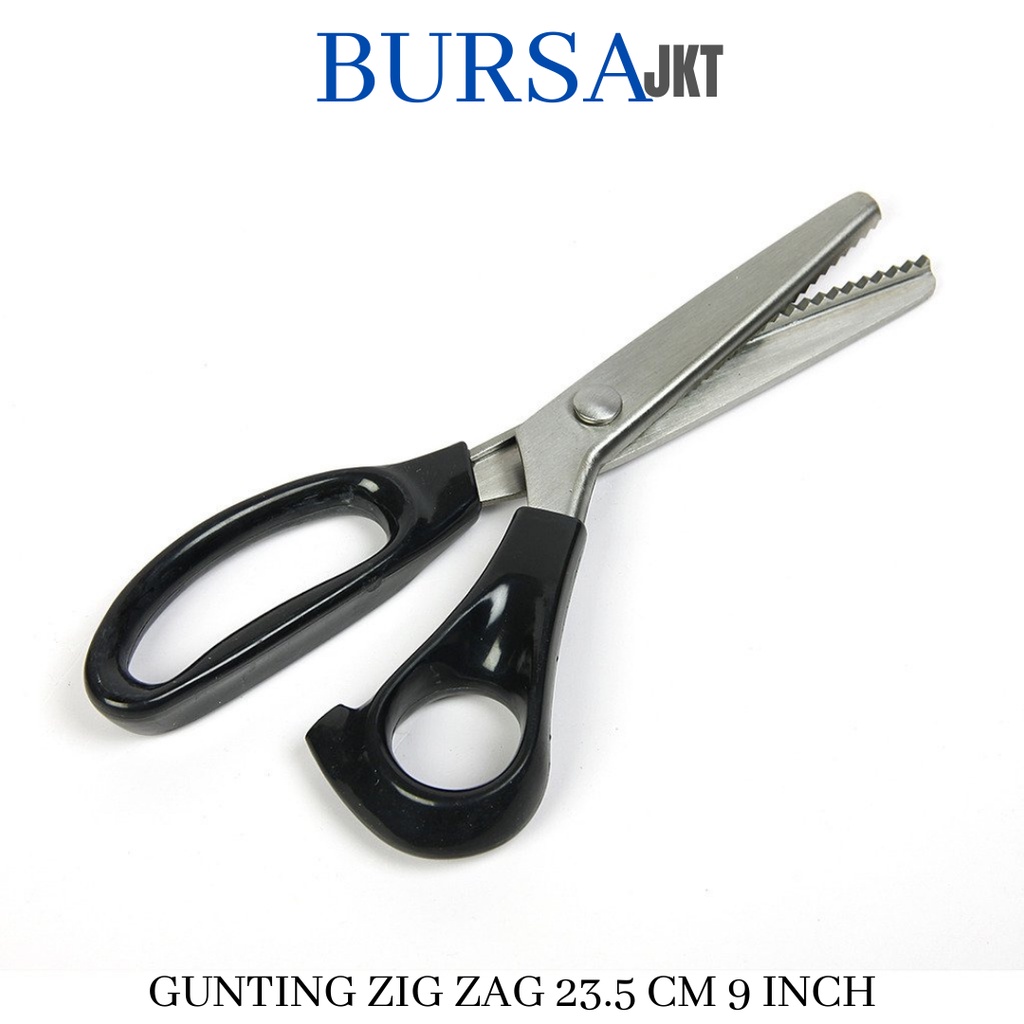 GUNTING ZIGZAG GERIGI GELOMBANG STAINLESS STEEL