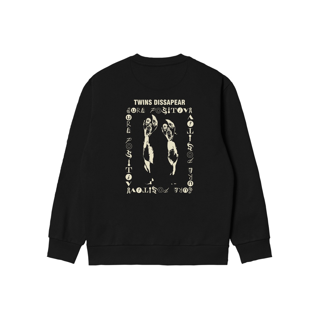 Sura Positiva - Sweater Crewneck (Hareska) Black