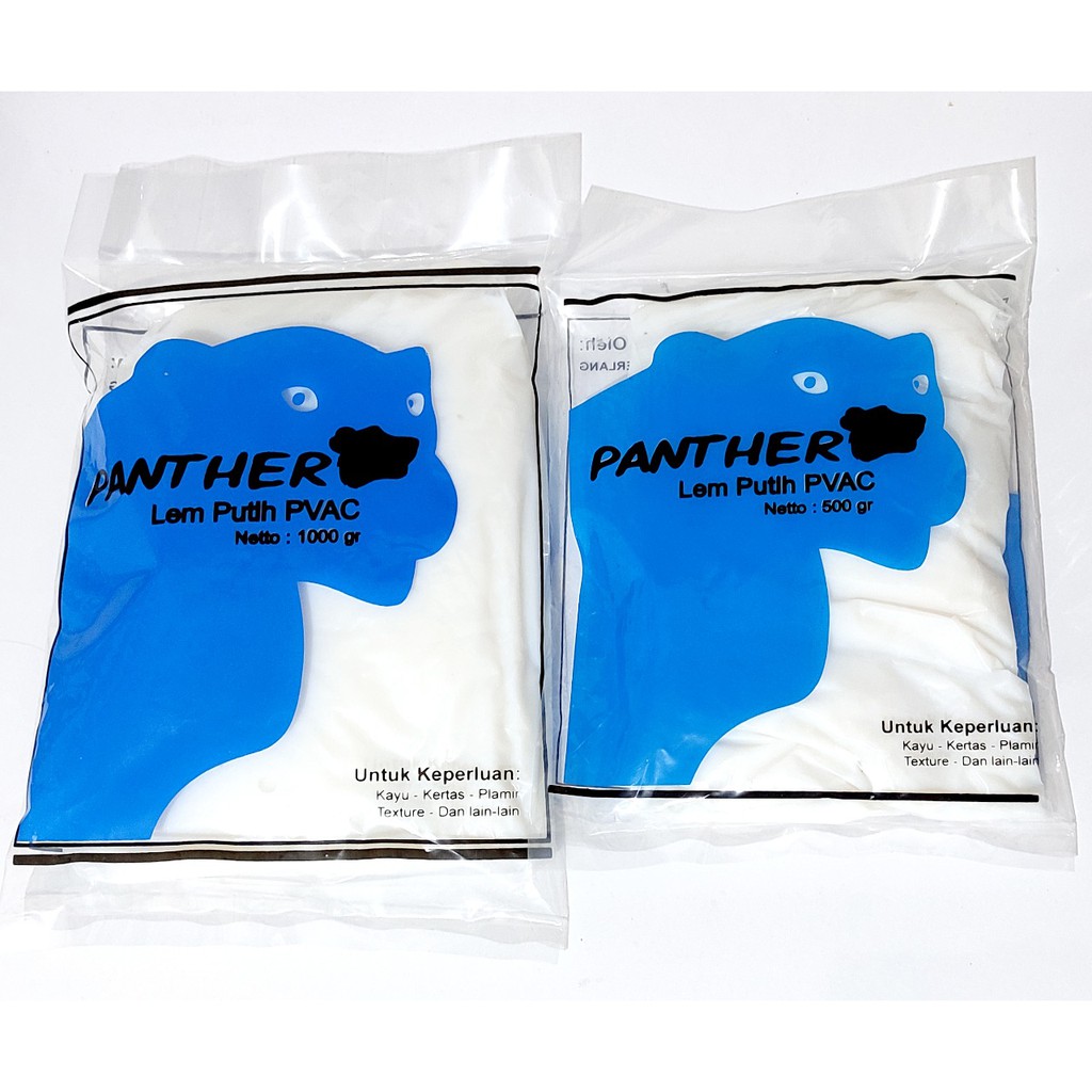Lem Putih PVAC Panther Lem Kayu Lem Kertas Lem Plamir Texture