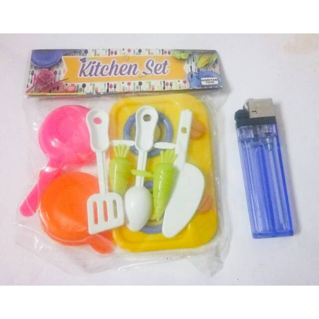 Mainan Masak Masakan Anak Kitchen Set Mini Anak Perempuan - Mainan Anak Perempuan - Pretend Play Cooking - Set Masak Mini