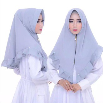 HIJAB INSTANT MURAH ZIPPER CASUAL / JILBAB INSTAN LANGSUNG PAKAI / KERUDUNG INSTAN BERGO / JILBAB INSTAN DEWASA KEKINIAN