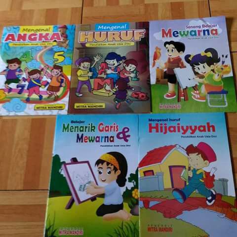 Paket 5 Buku PAUD