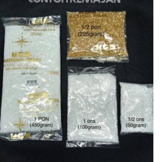 50 gram payet jepang MGB seri 8