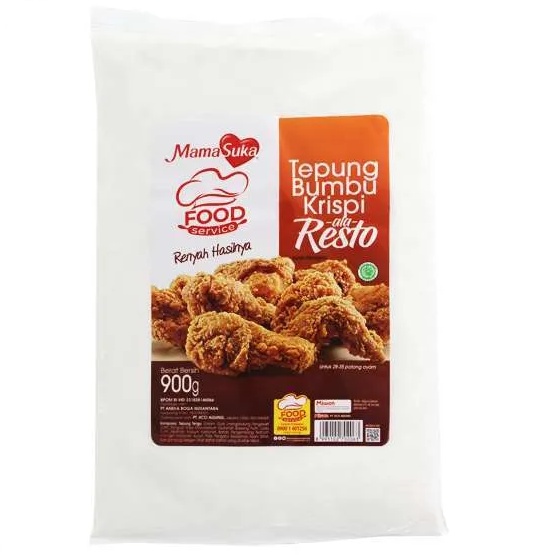 

MamaSuka Tepung Krispy Ala Resto 900 gr