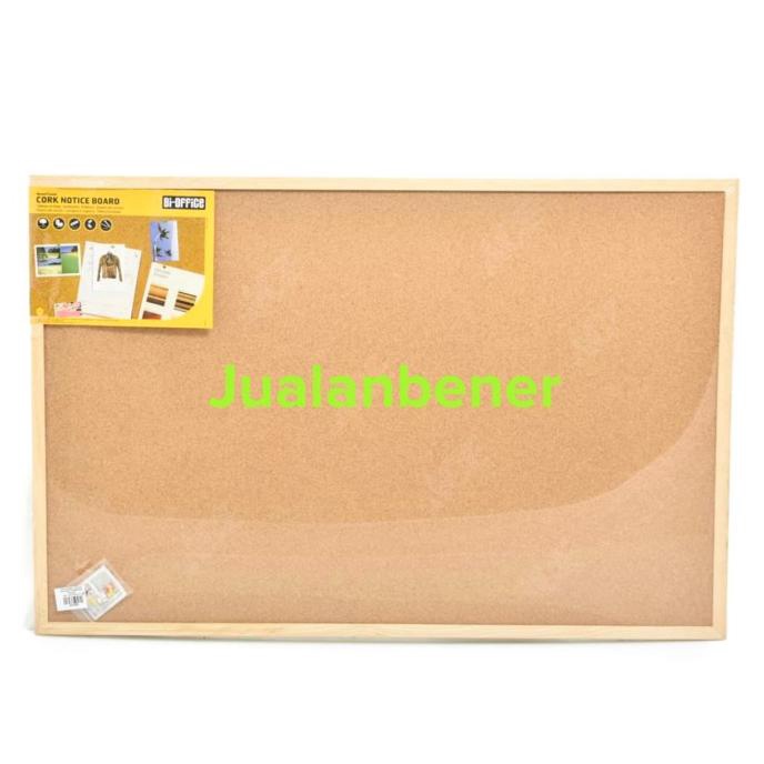 

((((()paling dicari] bi silque cork board papan buletin 90x60 cm