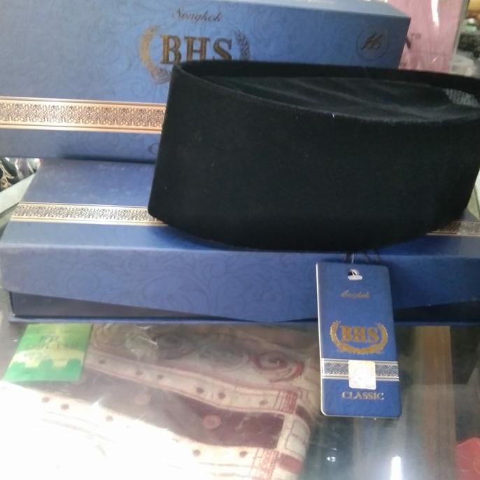 Peci Songkok BHS Hitam Original