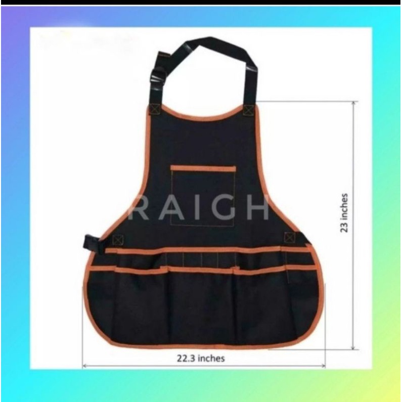 Apron Untuk Perkakas Tukang Listrik Celemek Multifungsi