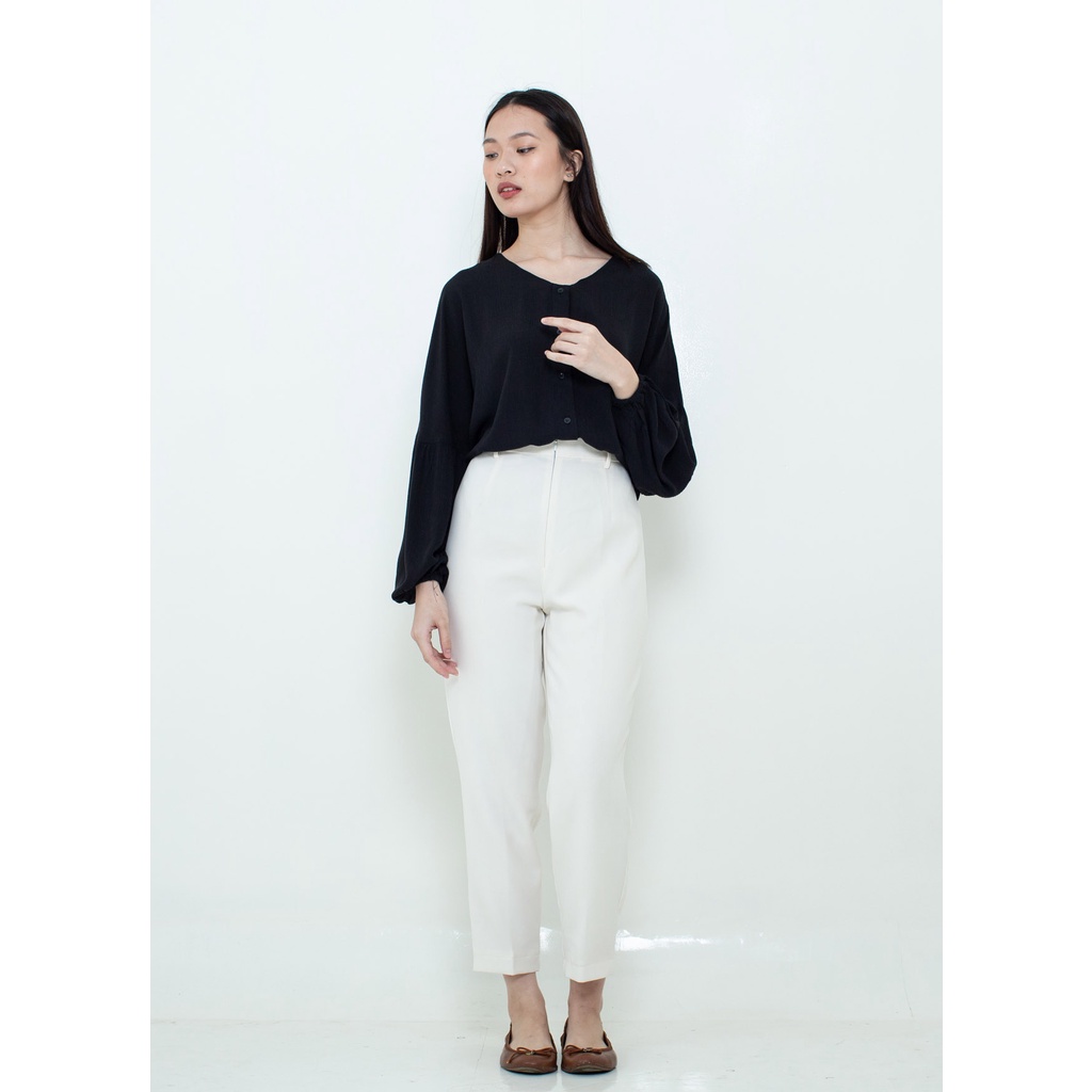 Ixora Abia Oversized Shirt - Kemeja Wanita Oversized-5