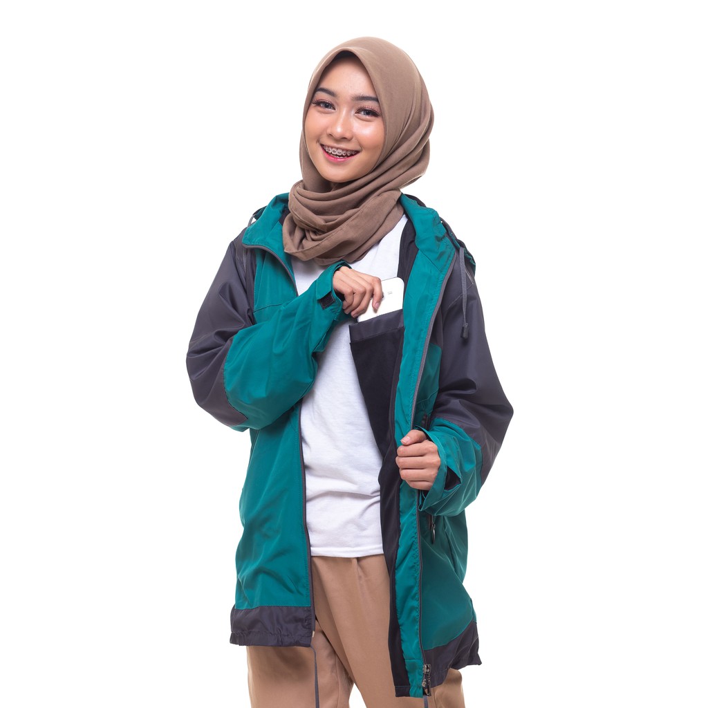 (BISA COD) JAKET WANITA JAKET OUTDOOR PARASUT WANITA JAKET GUNUNG WANITA BELLA HEYLOOK