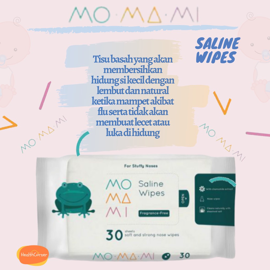 MOMAMI Saline Wipes 30sheet