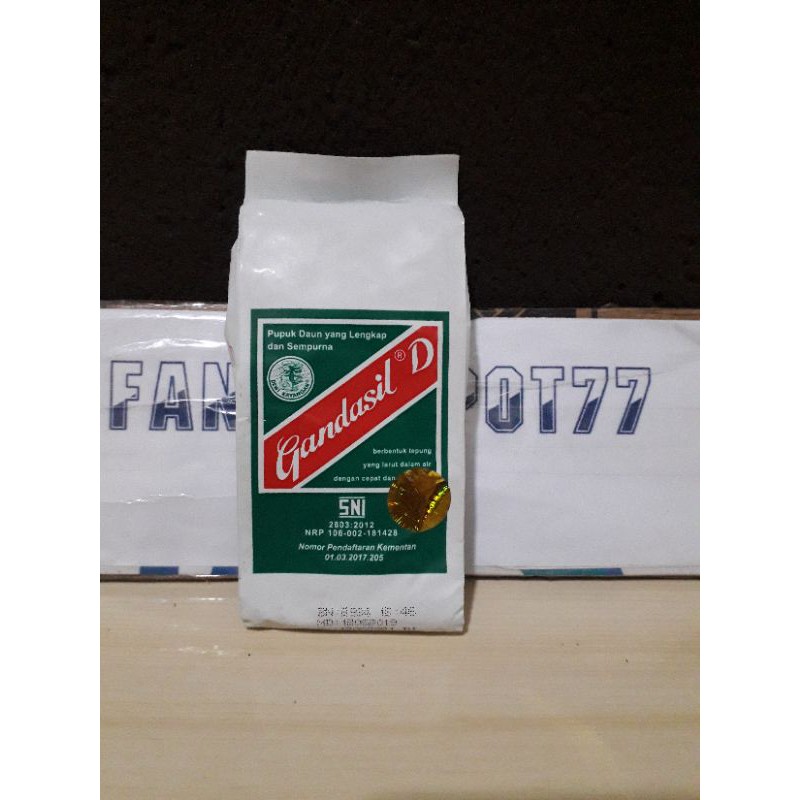

Gandasil sacet 100gr